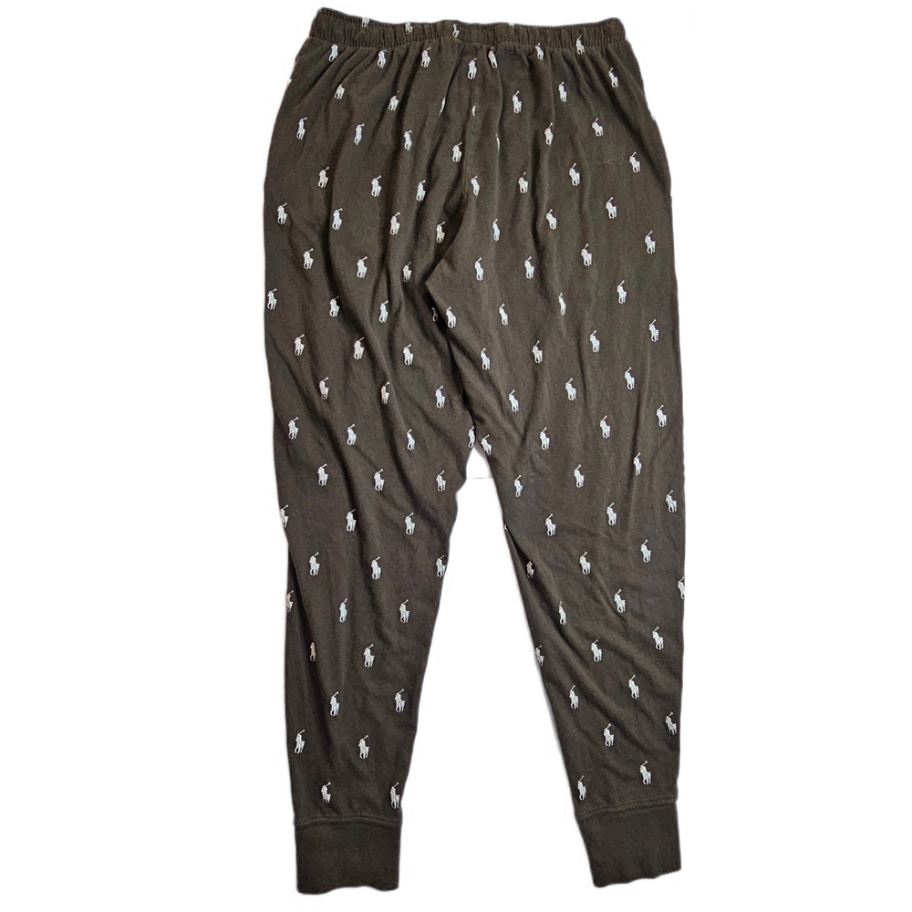 Polo Ralph Lauren Men's Allover Pony Cotton Sleep Jogger Pajama Pants - Picture 4 of 10